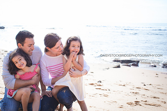 Beach family photo